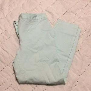 Women’s mint green work pants